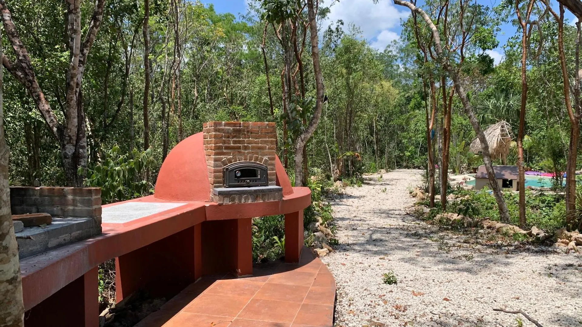 ホームステイ プレヤデルカーメンThe Jungle House, Sacbeアパートメント メキシコ